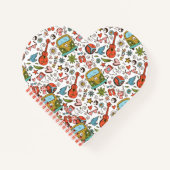 Gotcha Covered Lined Notebook – 6.5 x 8.75 in | Pe Notizblock (Vorderseite)