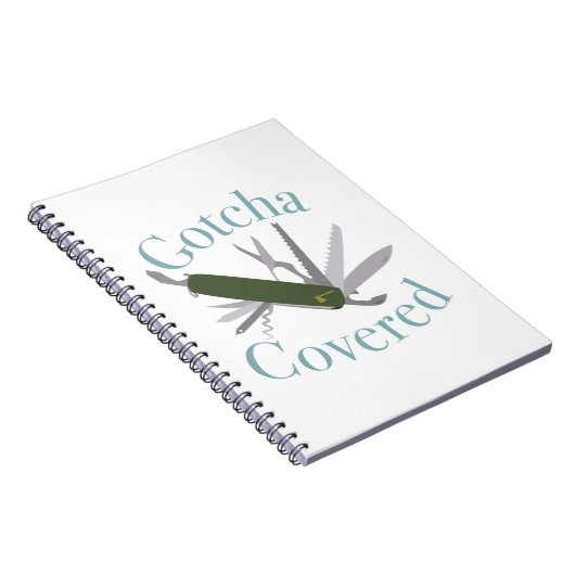Gotcha Covered Notizblock (Rechte Seite)