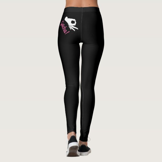 Gotcha Game Black Leggings verstecken sich unter S (Rückseite)