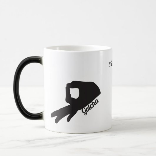 Gotcha Game Morph Tasse Individuelle Name Option (Links)
