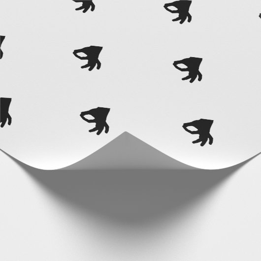 Gotcha Geschenkpapier (Ecke)