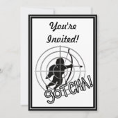 Gotcha im Blick! Einladung (Vorderseite)