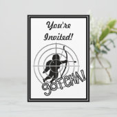 Gotcha im Blick! Einladung (Stehend Vorderseite)