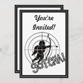 Gotcha im Blick! Einladung (Vorne/Hinten)