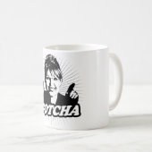 Gotcha Journalismus-Tasse Kaffeetasse (VorderseiteRechts)