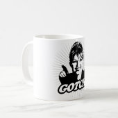 Gotcha Journalismus-Tasse Kaffeetasse (Vorderseite Links)