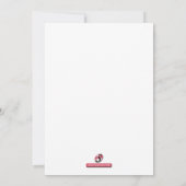 Gotcha Party Ballon Adoption Einladung (Rückseite)