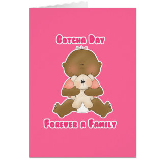 Gotcha Tag für immer eine Familie