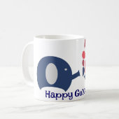 Gotcha TagesTasse Kaffeetasse (Vorderseite Links)