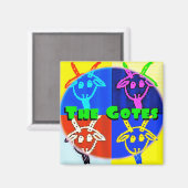 Gote Magnet (Vorderseite/Rückseite)