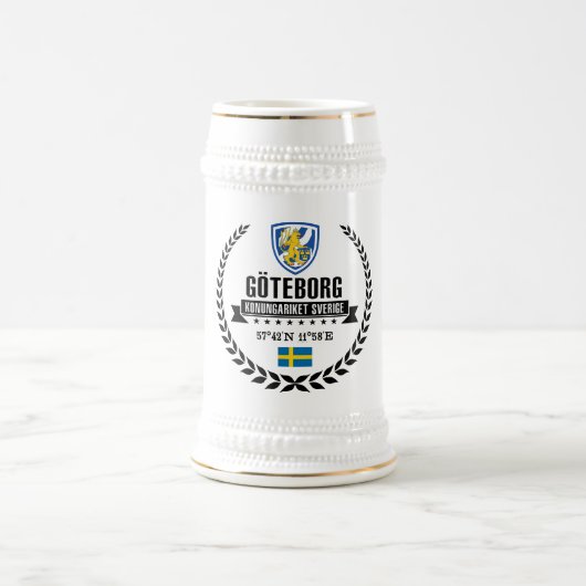 Göteborg Bierglas (Mittel)