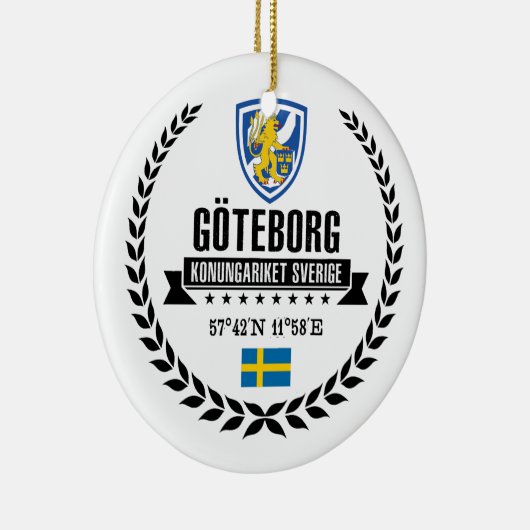 Göteborg Keramikornament (Rechts)