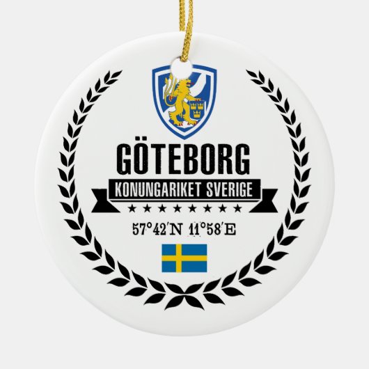 Göteborg Keramikornament (Vorne)
