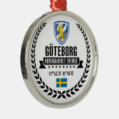 Göteborg Silbernes Ornament (Rechts)