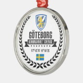 Göteborg Silbernes Ornament (Links)
