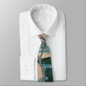 Goten-yama Hill Hokusai Japanisch Fine Art Krawatte (Gebunden)