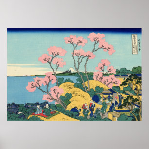 Goten-yama Hill, Shinagawa am Tōkaidō Poster