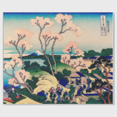 Goten-Yama Hill, Shinagawa auf Tokaido Japanisch Geschenkpapier (Flach)