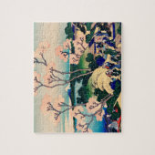 Goten-Yama Hill, Shinagawa auf Tokaido, Japanisch Puzzle (Vertikal)