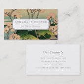 Goten-yama Hügel, Shinagawa auf dem Tōkaidō. Visitenkarte (Vorne/Hinten)