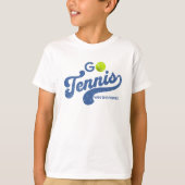 GoTennis in Blue Boy's T-Shirts (Vorderseite)