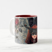Goth-2-Tone-Mug Zweifarbige Tasse (Vorderseite Links)