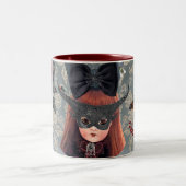 Goth-2-Tone-Mug Zweifarbige Tasse (Mittel)