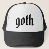 Goth - Anarchy - Trucker Hat Truckerkappe (Vorderseite)
