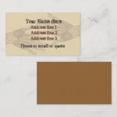 Goth Anatomy Hands Business Card Visitenkarte (Vorne/Hinten)