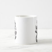 Goth Anatomy Skeleton Hand Spooky Ghosts Kaffeetasse (Mittel)