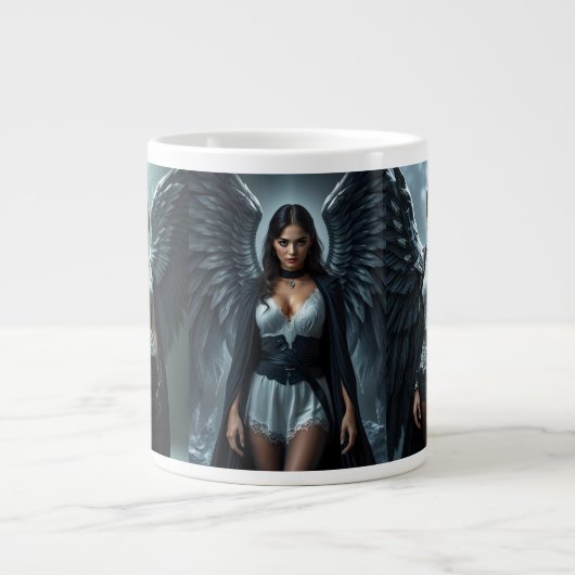 Goth Angels Jumbo-Tasse (Vorderseite)