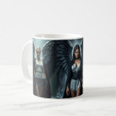 Goth Angels Kaffeetasse (Vorderseite Links)