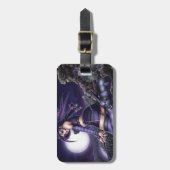 Goth Anime-Hexe Gepäckanhänger (Vorderseite vertikal)