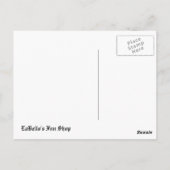 Goth Anime Typ Postcard Postkarte (Rückseite)