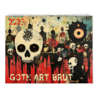 Goth Art Brut 2025 Kalender