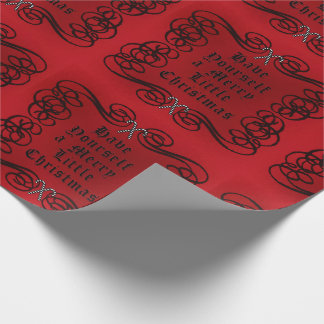 Goth Art-frohe wenig Weihnachten Geschenkpapier