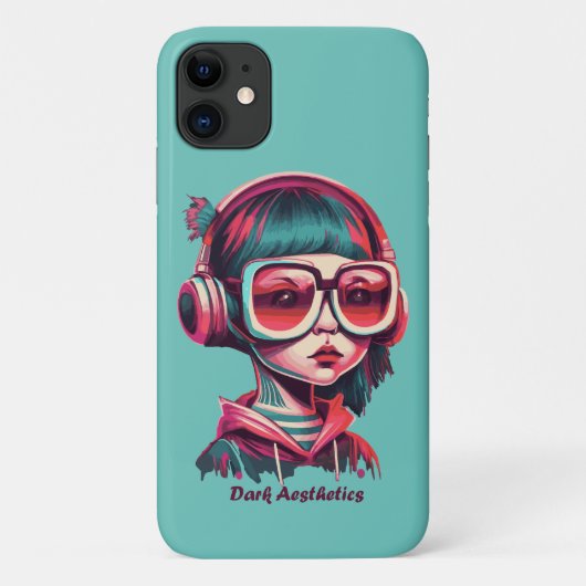 Goth Ästhetik Case-Mate iPhone Hülle (Rückseite)