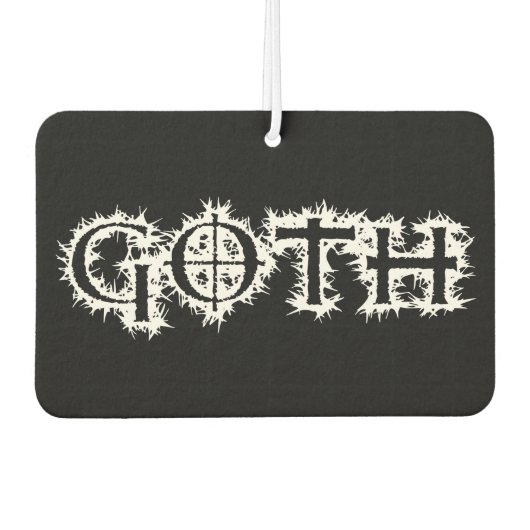 Goth Autolufterfrischer (Vorderseite)