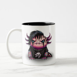 Goth Axolotl Tasse, Punk Rock Axolotl Tasse
