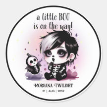 Goth Baby Boy Ghost Little Boo auf dem Weg