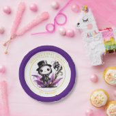 Goth Baby Boy oder Girl Dusche Vielen Dank Pappteller (Party)