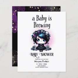 Goth Baby Girl brächt Kawaii Anime Gothic