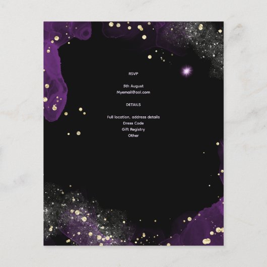 Goth Baby Girl Braut Hexe Ghost Couldron (Rückseite)