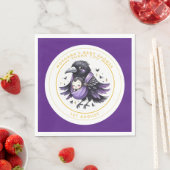 Goth Baby Girl Dusche Bat Vampire Partyware Serviette (Beispiel)