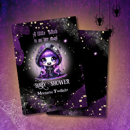 Goth Baby Girl geliefert von Crow Moonlight Einladung