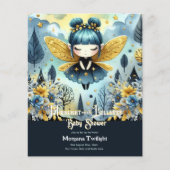 Goth Baby Shower Niedlich Girl Moonlight Lullabies (Vorderseite)