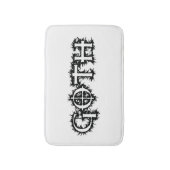 Goth Badematte (Vorderseite Vertikal)