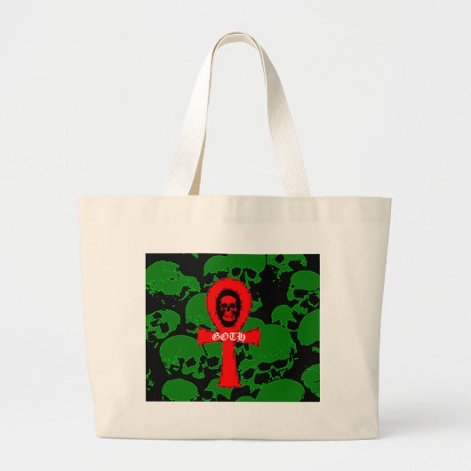 Goth Bag Jumbo Stoffbeutel (Vorne)