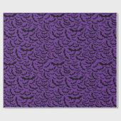 Goth Bats Geschenkpapier (Flach)