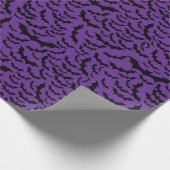 Goth Bats Geschenkpapier (Ecke)
